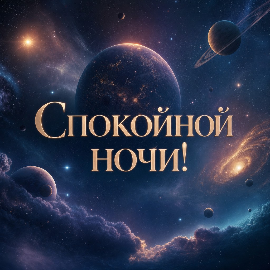 Откройте свои мечты с открыткой "Космическое утро".