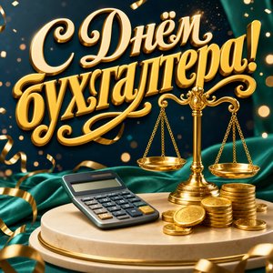 Картинка на День бухгалтера счастья любви и здоровья