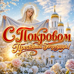 Картинка с Покровом 14 октября