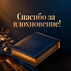 Кинематографическая открытка Спасибо