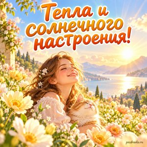 Международный день света — открытка «Тепла и солнечного настроения!» светящийся цветочный сад Международный день света — открытка «Тепла и солнечного настроения!» светящийся цветочный сад