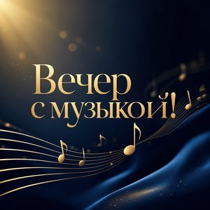 Открытка добрый вечер с музыкой