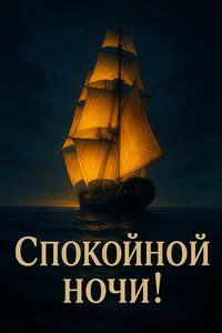Открытка "Корабль мечты"
