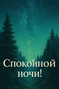 Открытка "Лесные сны"