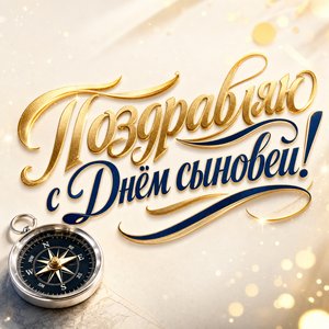 Открытка поздравляю с Днём сыновей