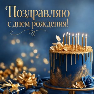 Открытка с Днем Рождения Альбине с тортом и свечами