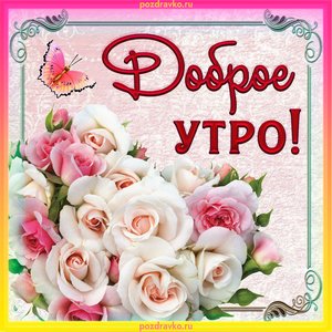 Открытка Доброе Утро!