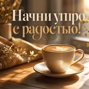Открытка с добрым утром - Утренний кофе
