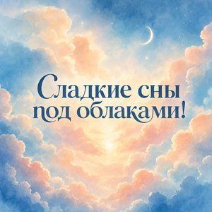 Открытка Спокойной Ночи с Облаками