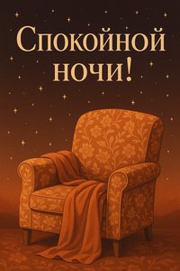 Открытка "Уют под звёздами"