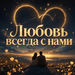 Открытка Я Люблю Тебя с сердцами и звездами