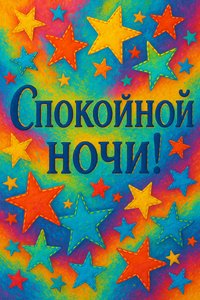 Открытка "Звёздные стежки"